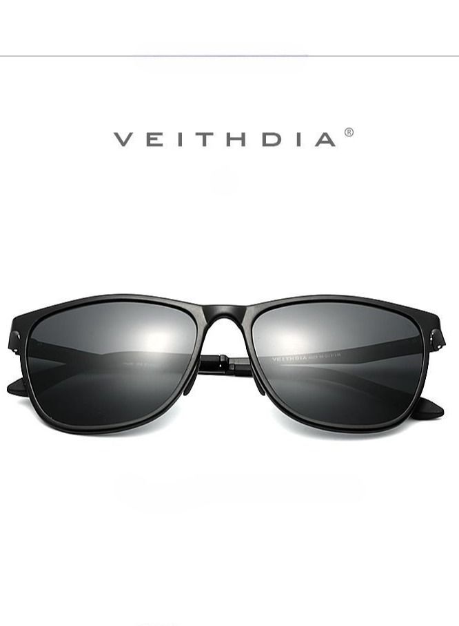 Veithdia Polarized Square Frame Sunglasses - Image 2