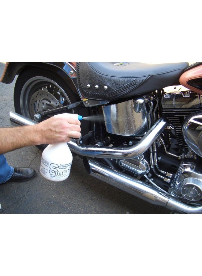 S100 12001B-02 Total Cycle Cleaner Bottle - 33.8 oz., 2-Pack - Image 2
