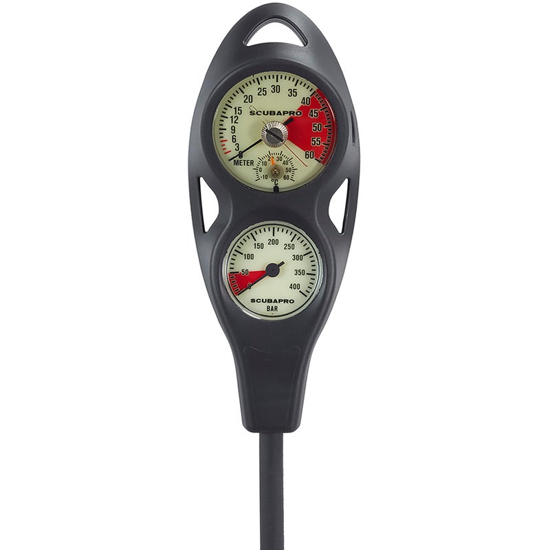 Scubapro 2 Gauge Metric inLine Console