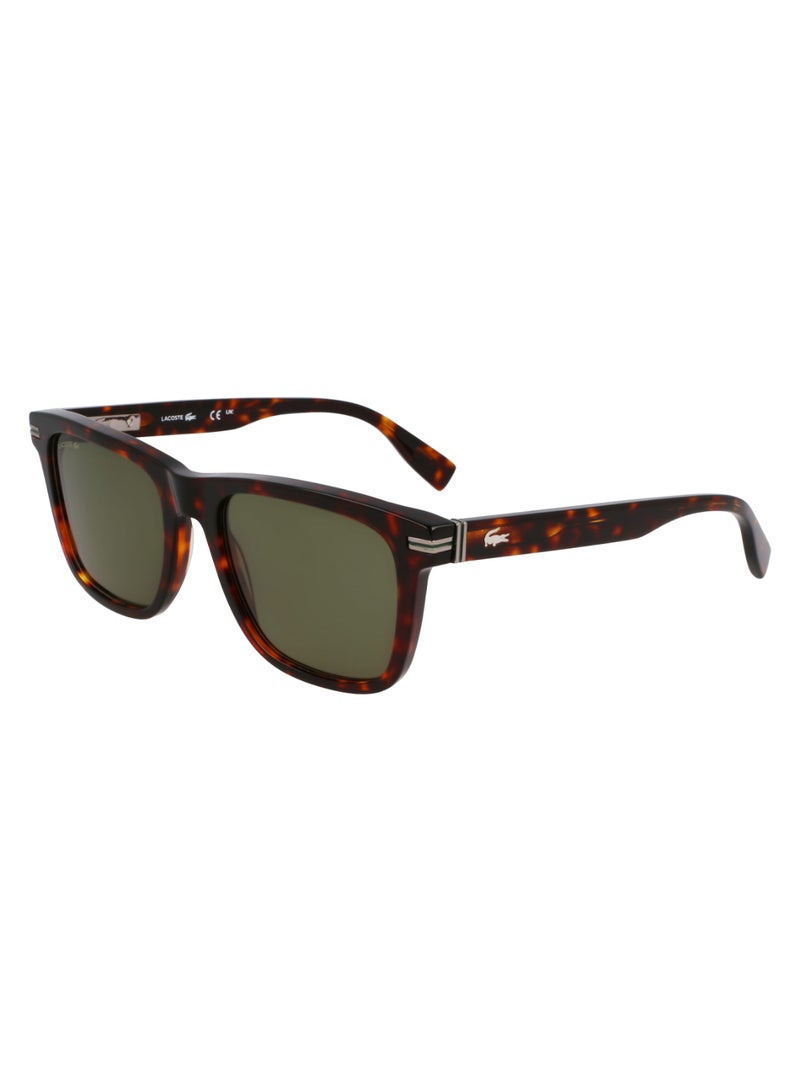 LACOSTE FULL RIM ACETATE ACETATE LACOSTE SUNS L6045S 5419 (230) DARK HAVANA - Image 1