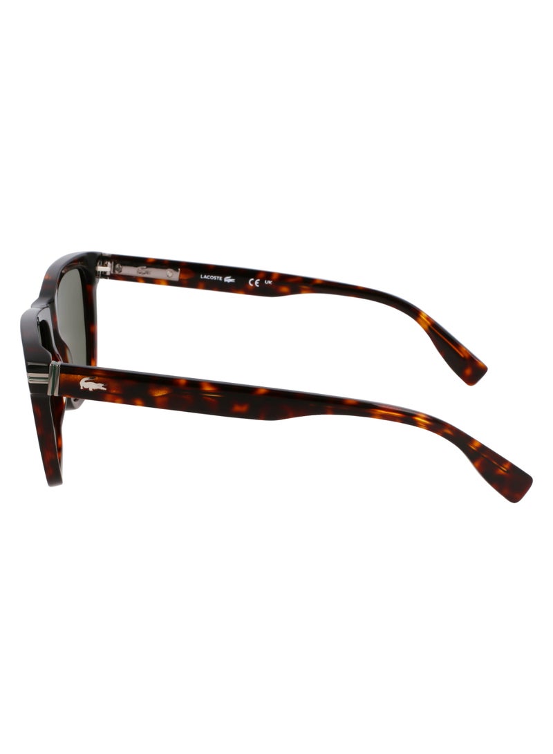 LACOSTE FULL RIM ACETATE ACETATE LACOSTE SUNS L6045S 5419 (230) DARK HAVANA - Image 4