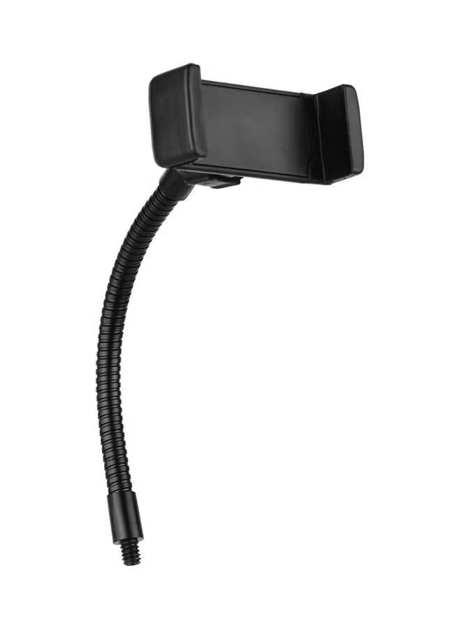 360 Degree Adjustable Tripod Phone Holder Stand for Phones and Tablets (3.5-12.5 inch) - Black  - Image 2