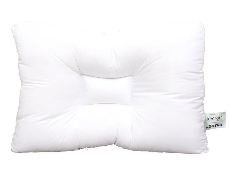 recron Certified DR Ortho Fabric Pillow 16x24 inch White Pack of 1 - Image 2