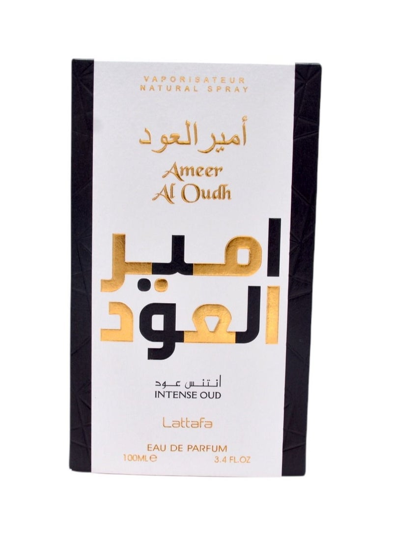 Lattafa - Ameer Al Oudh Intense Oud For Unisex   EDP 100ml - Image 1