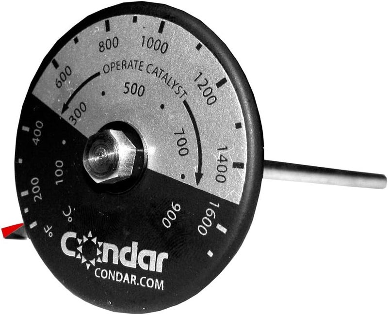 Dutchwest Stove Catalytic Probe Thermometer (3-142) 7/8 inch Probe.