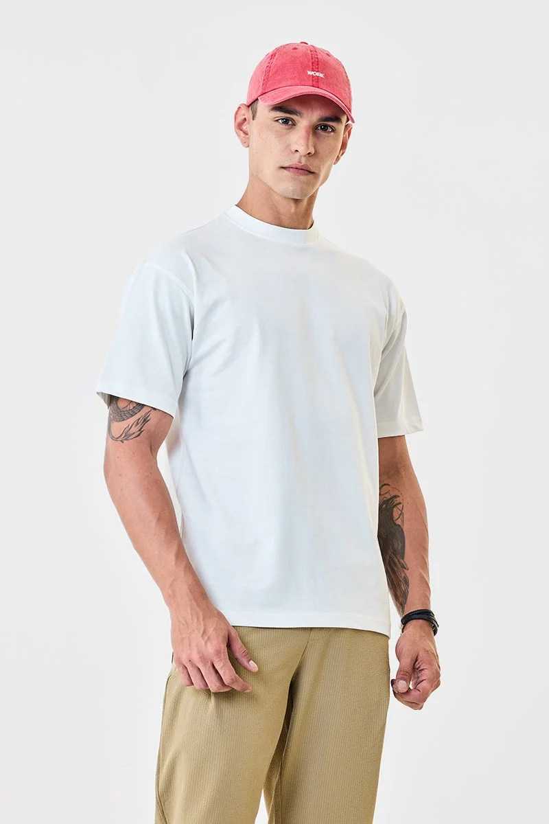 سنيتش تيشيرت كور لاب قطن % مقاس كبير