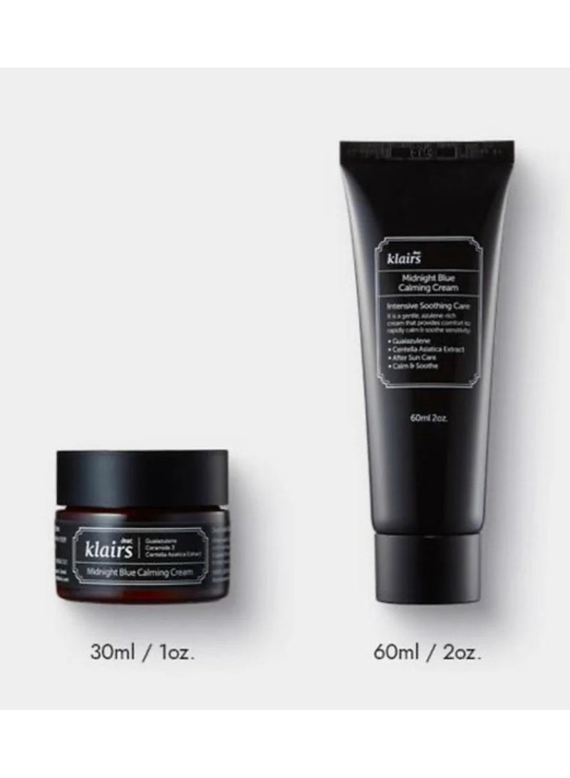 Dear,Klairs Dear, Klairs Midnight Blue Calming Cream - for Sensitive Skin 60ml - Image 3