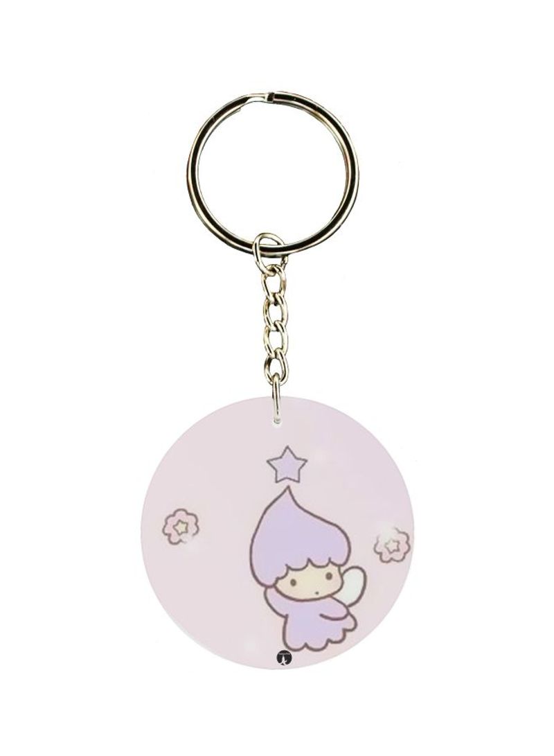 RKN Cartoon Printed Double Sided Keychain