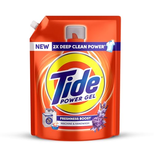 Tide Power Gel Liquid Detergent for Top Load & Front Load - 2kg | 2x Deep Clean Power | Removes Stains & Dirt | Freshness Boost | Fresh Fragrance - Image 1