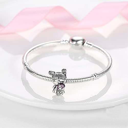 MULA 925 Sterling Silver Charms for Bracelets and Necklaces Handbag Dangle Pendants Beads Cute Cat Turtle Charms Jewelry for Women - Image 2