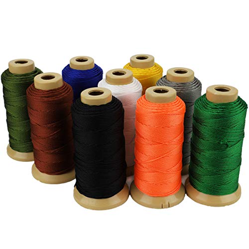 McFanBe 656 Feet Twisted Nylon Line Twine String Cord for Gardening Marking DIY Projects Crafting Masonry (White, 1mm-656 feet) - Image 5