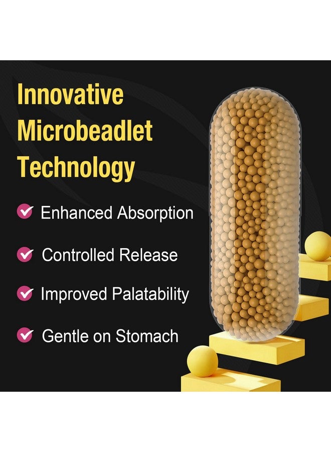 Canarata مكمل بيربرين 1200 ملغ - بيربرين HCL كريات دقيقة ذات توافر حيوي عالي - دعم منشط AMPK و GLP-1 لصحة القلب والأوعية الدموية للنساء والرجال 90 كبسولة نباتية - Image 3