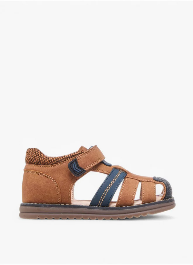 LBL by Shoexpress Strap Sandals with Hook and Loop Closure