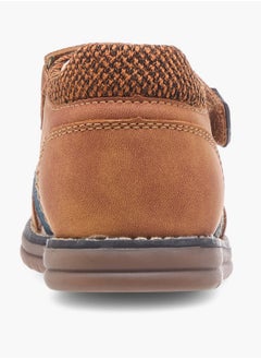 LBL by Shoexpress Strap Sandals with Hook and Loop Closure  - Image 4