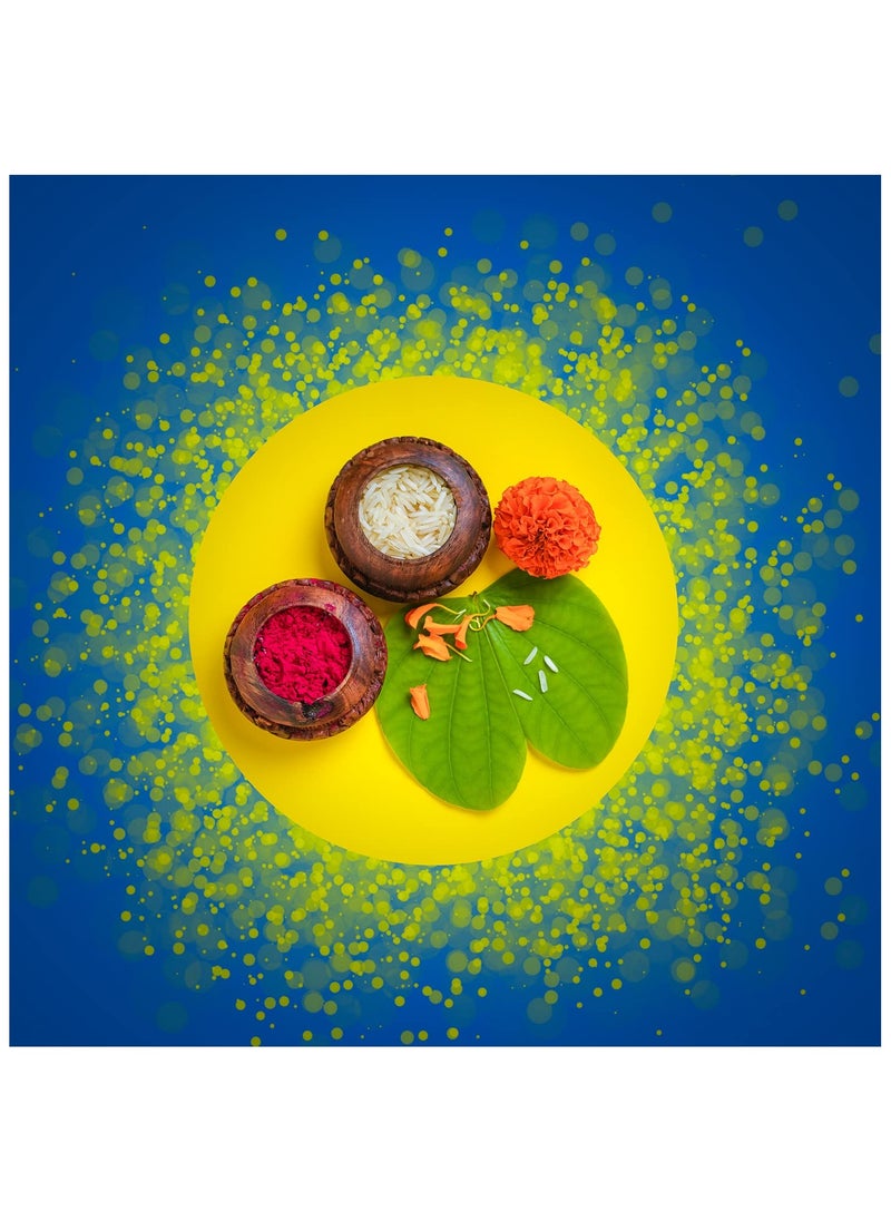 Oblivion - Oblivion Rakhi for Brother Set of 1 with Dish, Silver Coin & Greeting Card, Rakhi for Brother and Bhabhi, Rakhi with Gift for Brother, Rakhi for Kids, Rakhi Set, Rakhi Combo - Image 1