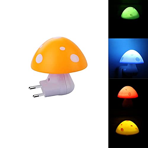 VIVA SMART Automatic Night Sensor Mushroom Lamp (0.2 watt, Multicolour) - Image 3