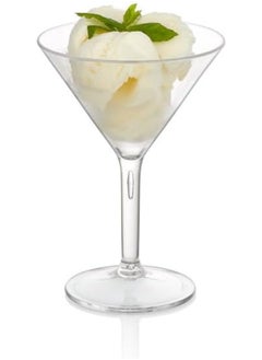 GastroPlast Martini Glass Pieces Stemware - Unbreakable Polycarbonate Martini Glass - 283Ml  - Image 1