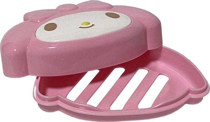 Friend Sanrio My Melody Soapdish Box Case with Lid (Die Cut) - Image 3