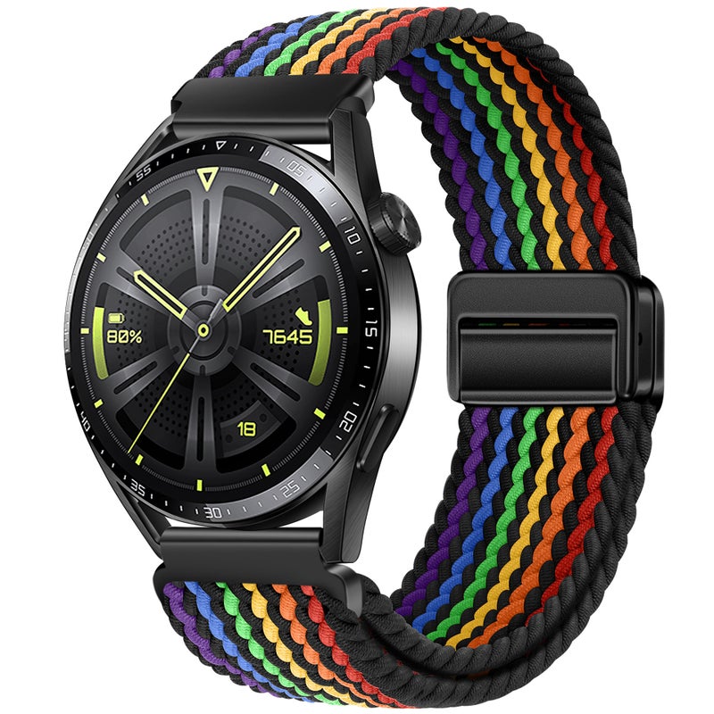 Suitable For Huawei Watch5 Nylon Strap Gt6/5 Smart Watch 18/20/22Mm Universal Magnetic Buckle Strap - Image 1