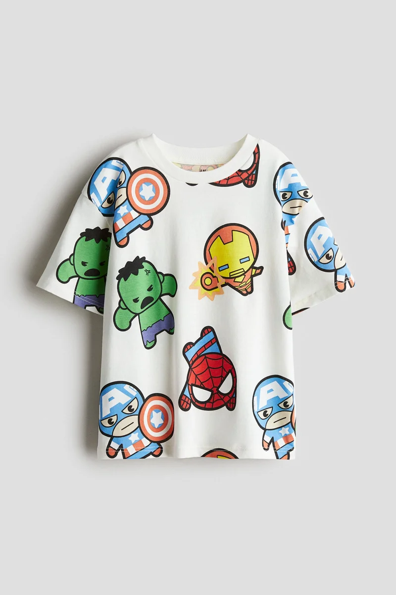 H&M Printed oversized T-shirt