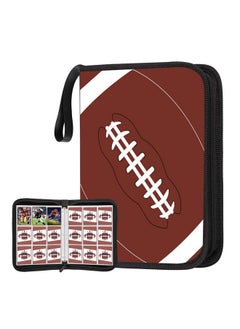 POKONBOY POKONBOY 9-Pocket Football Card Binder, Trading Card Holder with Sleeves Card Collectors Album Hold Up to 900 Cards, Fit for Football Cards Baseball Cards Sport Trading Cards  - Image 1