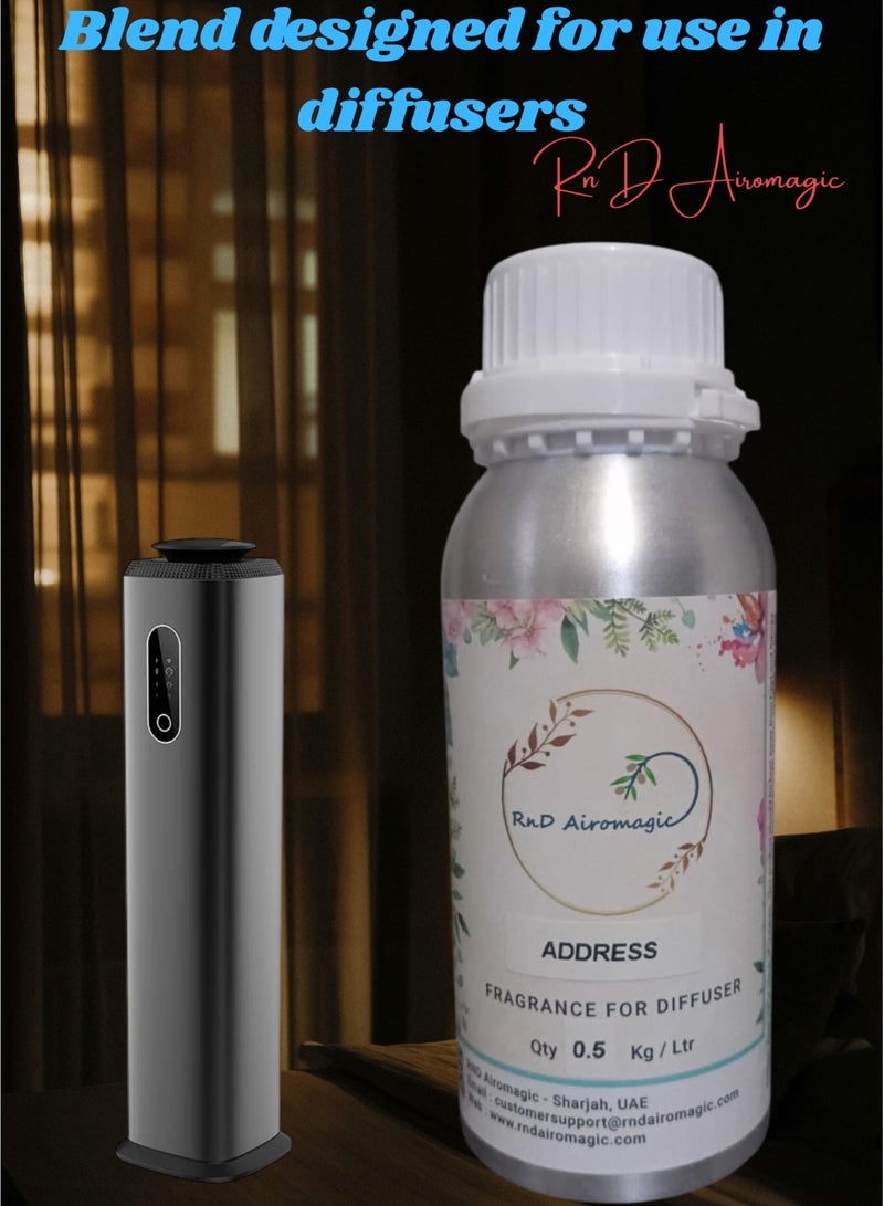 RnD Airomagic Airomagic Address Aroma Oil for Diffuser 500ml - Image 3