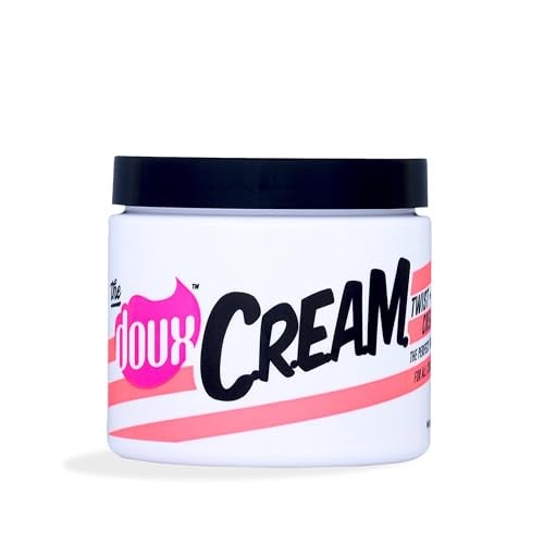 The Doux C.R.E.A.M. Twist & Curl Cream â€“ Curl Defining Cream with Coconut & Avocado Oils for Curly Hair â€“ Frizz Control & Long-Lasting Moisture for Twist Outs, Natural Styles, and Textured Hair Types - Image 1