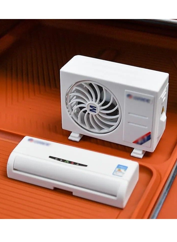 The new car air freshener with a mini air conditioner design keeps your car always fresh and clean. - Image 1