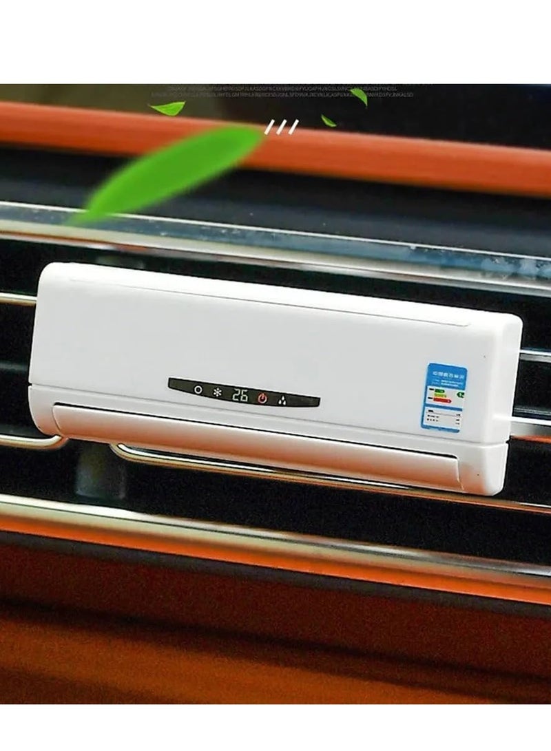 The new car air freshener with a mini air conditioner design keeps your car always fresh and clean. - Image 2