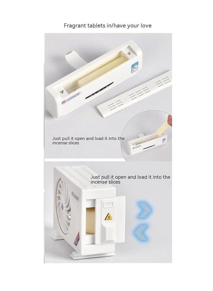 The new car air freshener with a mini air conditioner design keeps your car always fresh and clean. - Image 3