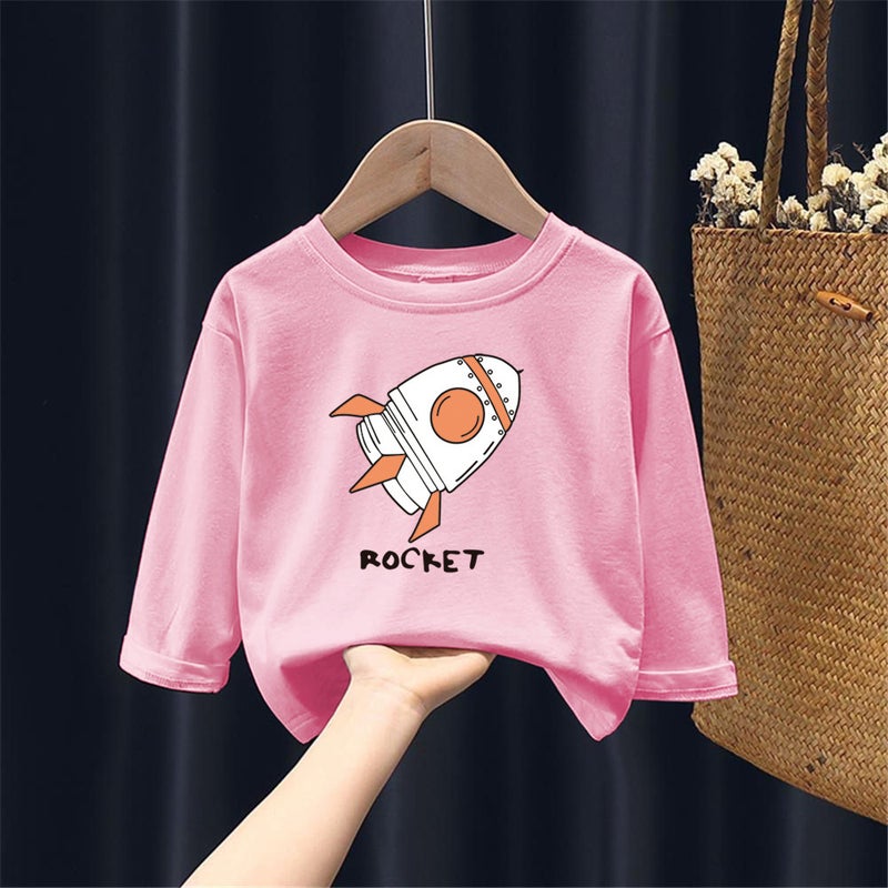 H2215# Boys And Girls Long Sleeve T-Shirt Autumn Children'S Autumn Baby Foreign Style T-Shirt Cotton Casual Coat Tide - Image 4