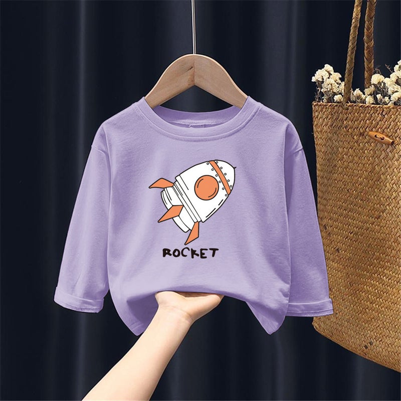 H2215# Boys And Girls Long Sleeve T-Shirt Autumn Children'S Autumn Baby Foreign Style T-Shirt Cotton Casual Coat Tide - Image 1