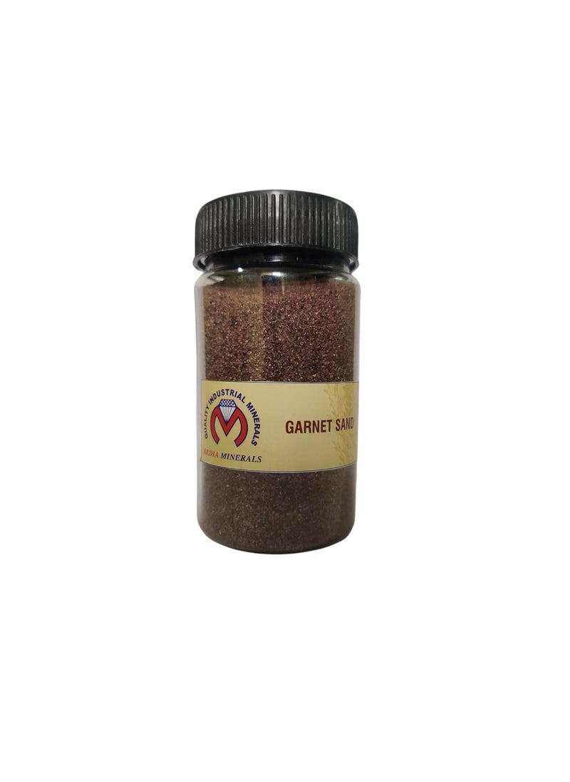 KEDIA MINERALS Kedia Minerals Garnet Sand for Sand Blasting Water Jet Cutting Sand Paper Water Filteration 5 KG  - Image 2