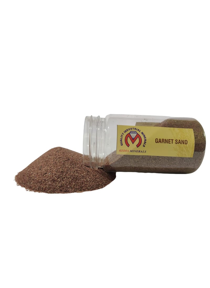 KEDIA MINERALS Kedia Minerals Garnet Sand for Sand Blasting Water Jet Cutting Sand Paper Water Filteration 5 KG  - Image 3