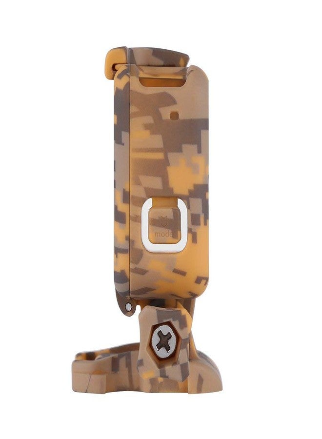 Action Pro Camouflage Protective Frame Mount Housing Case with Quick Release Buckle and Screw Compatible with GoPro Hero-7/6/5 (Yellow) - Image 3