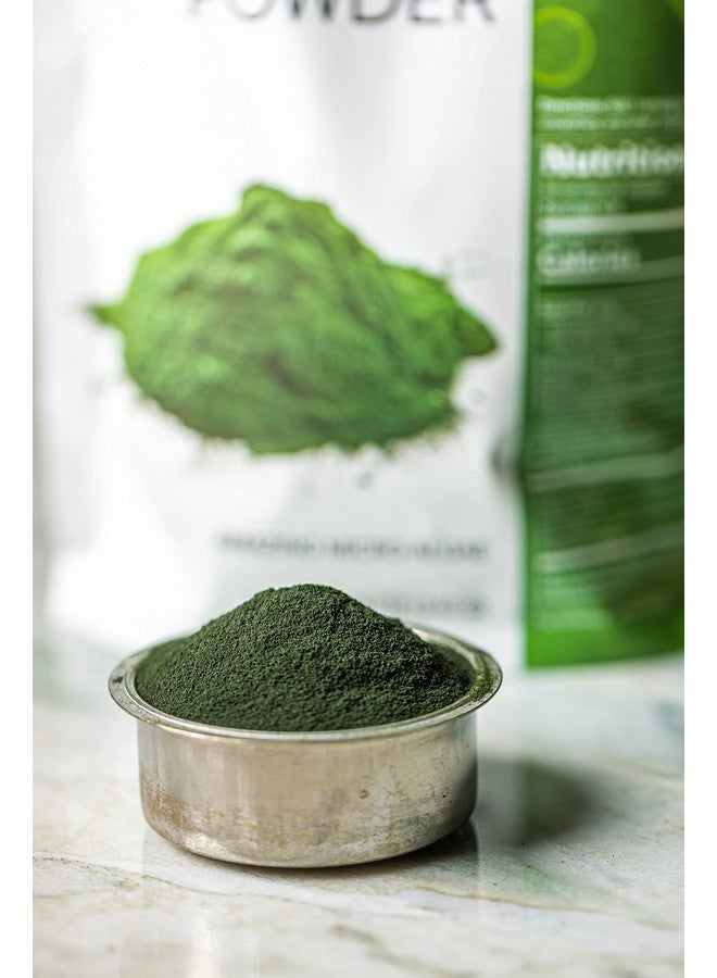 MRM مسحوق سبيرولينا من MRM للتغذية | غذاء خارق | بروتين نباتي كامل | خالي من الجلوتين + نباتي | 40 حصة | 8.5 أونصة - Image 5