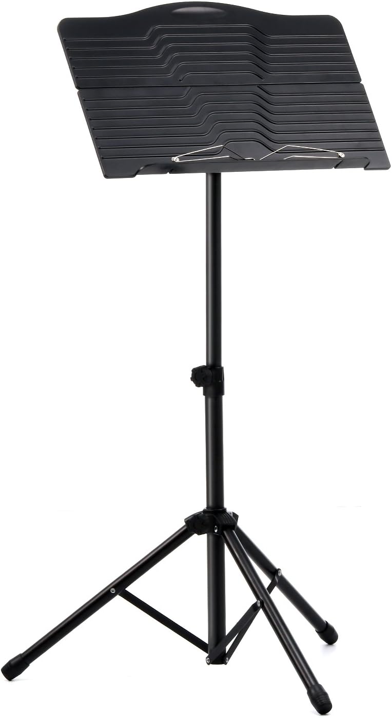 Donner Adjustable Foldable Sheet Music Stand with Carrying Bag and Music Light - Image 4