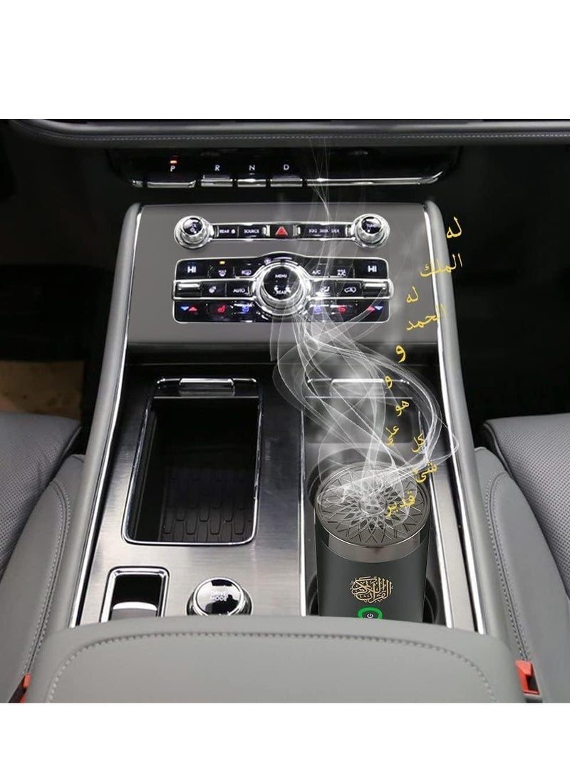 Oud Bukhoor - USB Type-C Power Rechargeable Incense Burner Quran Speaker with APP - Image 1