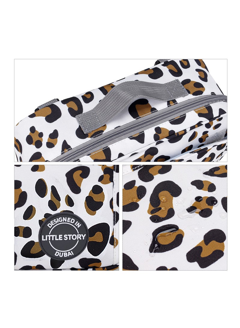 Little Story Baby Diaper Changing Clutch Kit With Detachable Shoulder Strap - Leo  - Image 5