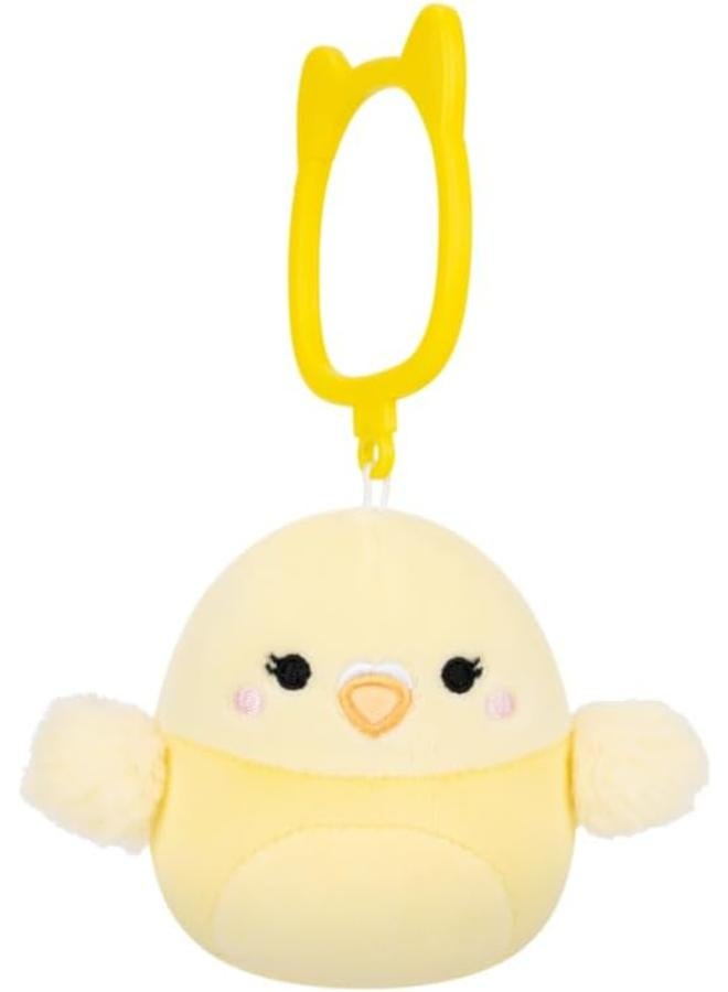 Jazwares squishmallows Clip-On the Yellow Parakeet Bird - Shayna - Image 2