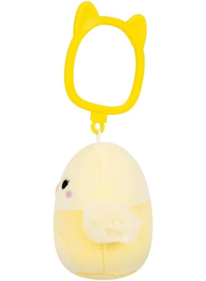 Jazwares squishmallows Clip-On the Yellow Parakeet Bird - Shayna - Image 1
