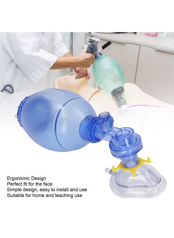 PVC Simple Resuscitator Bag CPR Emergency First Aid Artificial Respiration Tool For Teaching Children Type