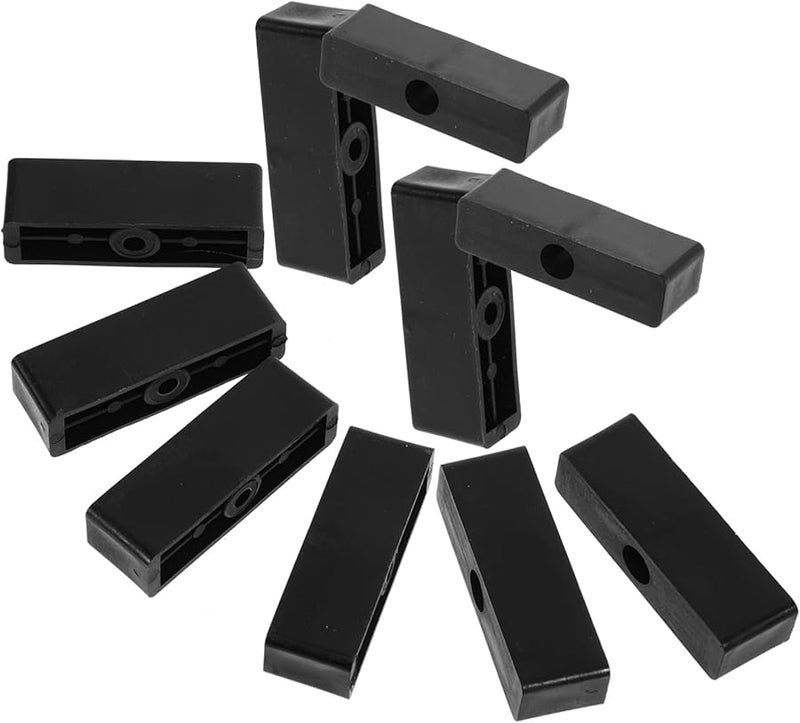 10 Pack Child Proof Sliding Window Stoppers Security Locks White - Image 2