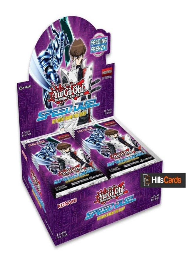 YU-GI-OH! KONAFTD Speed Duel-Attack from The Deep Booster Display Box of 36 Packets - Image 4
