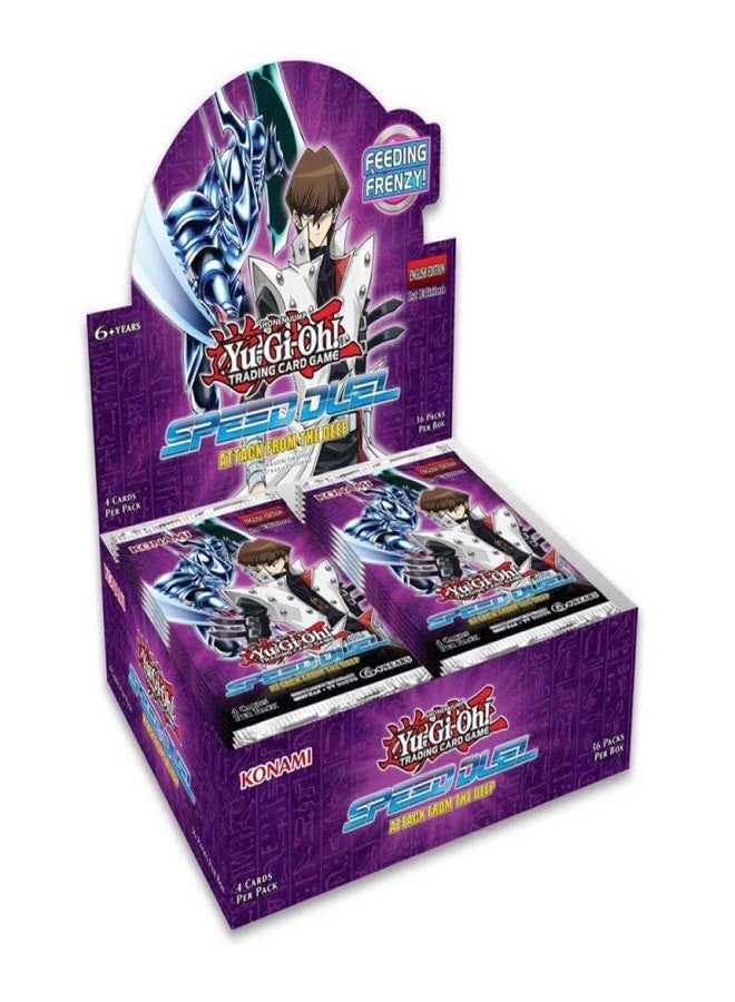YU-GI-OH! KONAFTD Speed Duel-Attack from The Deep Booster Display Box of 36 Packets - Image 1