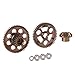 KYX Racing Aluminum Rear Transmission Gear Set Upgrades Accessories for 110 RC Crawler Car Tamiya Hotshot II - Image 3