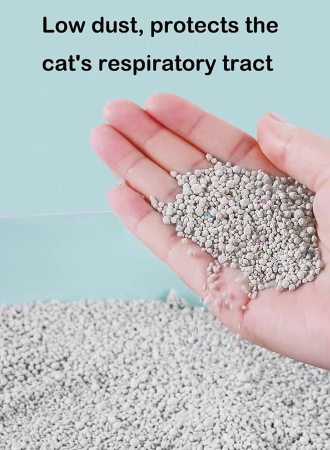 Premium Clumping Cat Litter, Flushable Clumping Cat Litter Pellets, Pure Natural Pretty Dust-Free Kitty Litter, Low Tracking, Odor Free, Ultra Absorbent Cat Litter 10L - Image 3