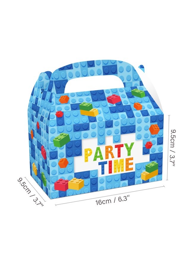 Zeemey 24 Pieces Party Favor Bags,Shopping Bag,Party Bags For Kids, supplies Snack candy Gift Bag Food Bags,Double-Sided Bags For Birthday Wedding Celebrations Party Favors 16*10*10  - Image 3