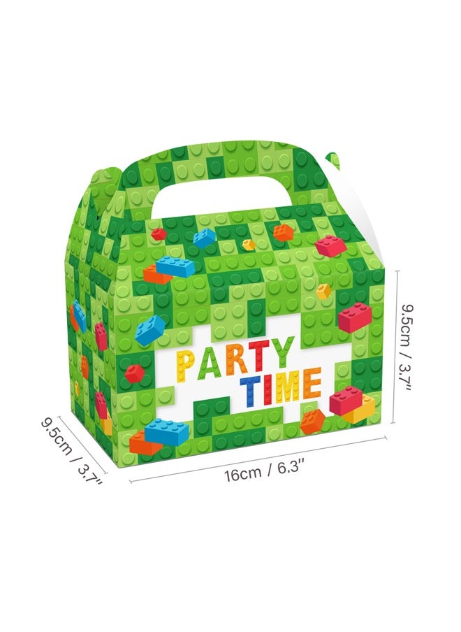 Zeemey 24 Pieces Party Favor Bags,Shopping Bag,Party Bags For Kids, supplies Snack candy Gift Bag Food Bags,Double-Sided Bags For Birthday Wedding Celebrations Party Favors 16*10*10  - Image 5
