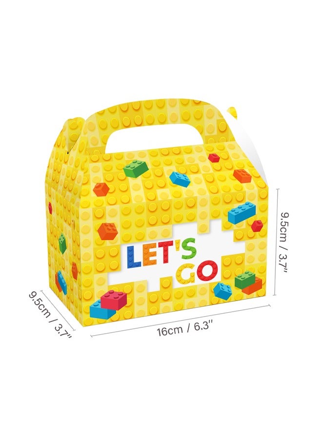 Zeemey 24 Pieces Party Favor Bags,Shopping Bag,Party Bags For Kids, supplies Snack candy Gift Bag Food Bags,Double-Sided Bags For Birthday Wedding Celebrations Party Favors 16*10*10  - Image 4